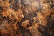 Exotic Burl Strip Wallpaper. Abstract Design with Aged Hardwood Texture. Background for Decor