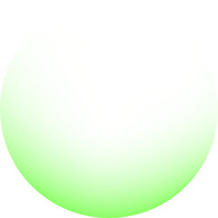 Wall Mural - Green Round Gradient