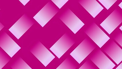 Poster - bright pink fuchsia background. space for text. gradient moving rectangles. Motion Graphic Background Design