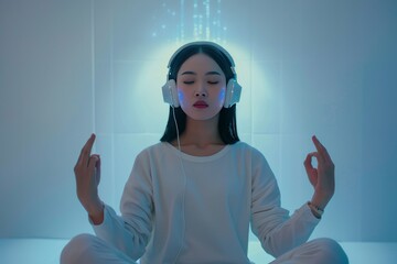 Sticker - Therapeutic Techniques for Sleeping and Relaxation: Supporting Restful Sleep Improvement Meditation and Consistent Sleep Patterns through Guided Practices.