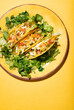Cinco De Mayo Mexican Holiday Background With Tacos