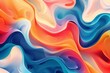 Colorful abstract background with dynamic shapes and vibrant hues