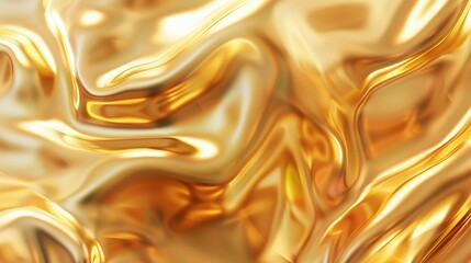 Wall Mural - gold liquid luxury abstract background texture realistic 