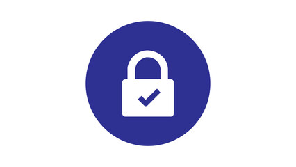 Lock icon button