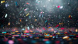 © Mlap - Celebration and colorful confetti party. Blur abstract background
