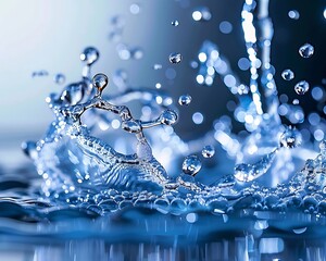 Aufkleber - Generative AI : Surface stratification determines the interfacial water structure 