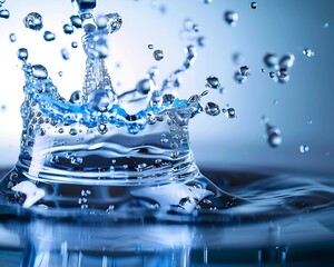 Aufkleber - Generative AI : Surface stratification determines the interfacial water structure 
