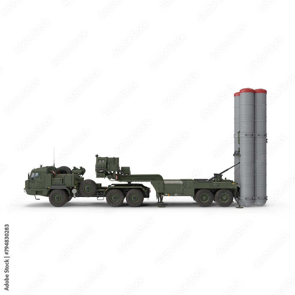 The missiles are aimed at military vehicle trucks and 3D air defense ...