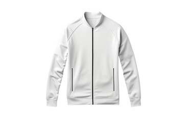 Blank tracksuit top, jacket design, sportswear, track front