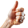 © Rafay - Hand thumbs up on isolated transparent background