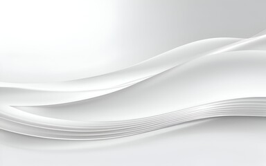 White wavy graphics