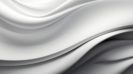 Wall Mural - abstract white background with smooth lines