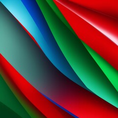 Wall Mural - abstract red blue green wallpaper
