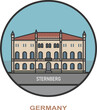 Sternberg. Cities and towns in Germany