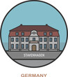 Stavenhagen. Cities and towns in Germany