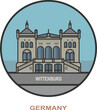 Wittenburg. Cities and towns in Germany
