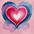 Watercolor Love: A Valentine's Day Tribute