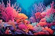 Tropical Coral Reef Gradients: Vibrant Tints of Reef Life