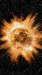 Wall Mural - explosion of the sun