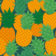 pineapple seamless pattern background