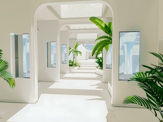 Wall Mural - interior of a modern house