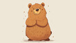 funny bear wants to hugs artwork for phone case sweat