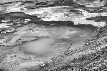 Poster - Norris Geyser Basin, Yellowstone National Park