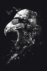 Wall Mural - Raven: Mystery of the Skies