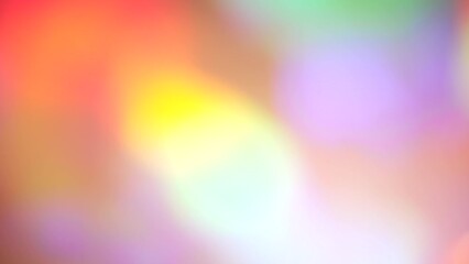 Wall Mural - Multicolored light rays flash and glow. Light show. Optical Crystal Prism Beams. Rainbow abstract background