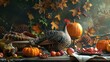 Warmth of Thanksgiving: Design Materials for Festive Celebrations