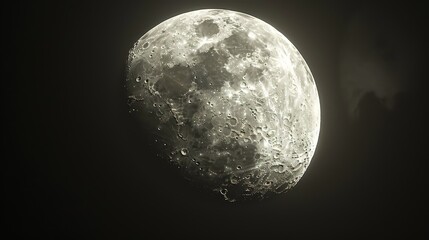eclipse: a photo of a partial lunar eclipse