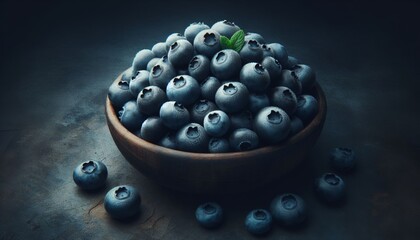 Wall Mural - Blueberry fruit