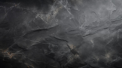 Poster - Dark grey black slate background or texture.
