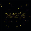 May 4. Night sky, stars