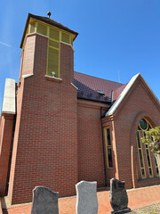 Wall Mural - Chapel in the public cemetery