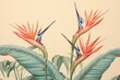 © Rawpixel.com - Vintage drawing of bird of paradise pattern flower tropics sketch.