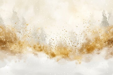 Snow backgrounds gold celebration.