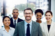 © peopleimages.com - Smile, diversity and portrait of business people in office for teamwork, collaboration and leadership. Happy, pride and group of confident financial advisors with manager for internship in workplace.