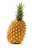 Fototapeta Kuchnia - Pineapple on a white background
