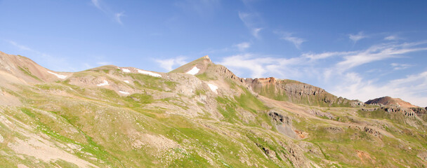 Sticker - rocky mountain scenery and landscapes