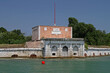 Fort Sant Andrea at Island in Venice Lagoon Italy Summer