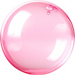 © SaraY Studio - clear pink bubble isolated on white or transparent background,transparency