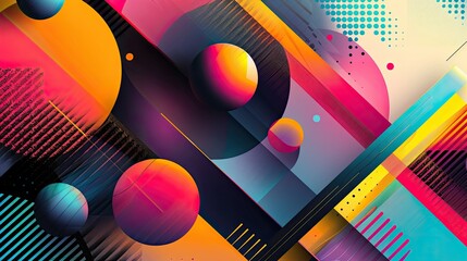 Abstract geometric backgrounds