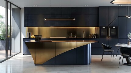 Sticker - Modern kitchen interior