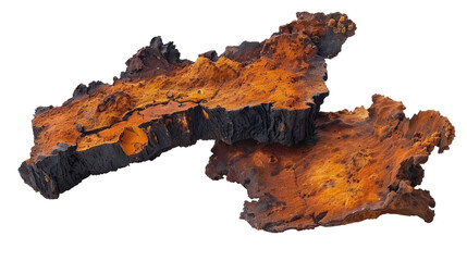 chaga healthy mushroom isolated 