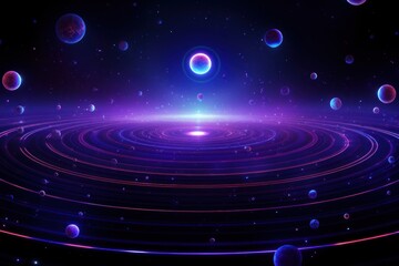 Neon solar system background backgrounds astronomy universe.