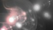 transparente Blasen mit hellem Lichtpunkt, futuristisch, außerirdisch, Hintergrund, modern
