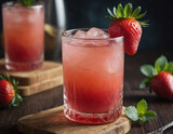 Koktail, cocktail truskawkowy