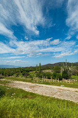 Wall Mural - Stadium in Aphrodisias ancient city in Aydin, Turkey. High quality photo