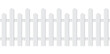 Seamless simple vector illustration of picket fence. design